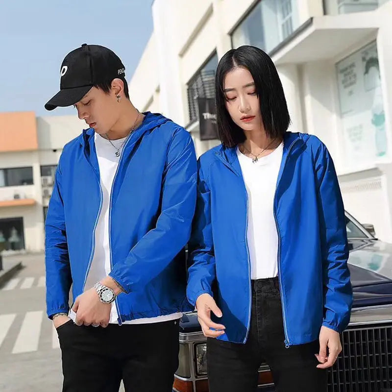 Sun Protection Clothing For Women Shell Jacket Summer Thin Men Couple Sun-protective Clothing null