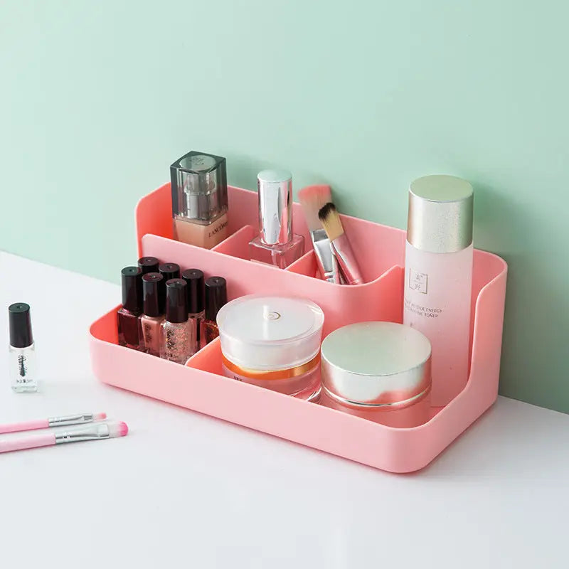 Desktop Cosmetics Storage Box Student Skincare Dressing Table null