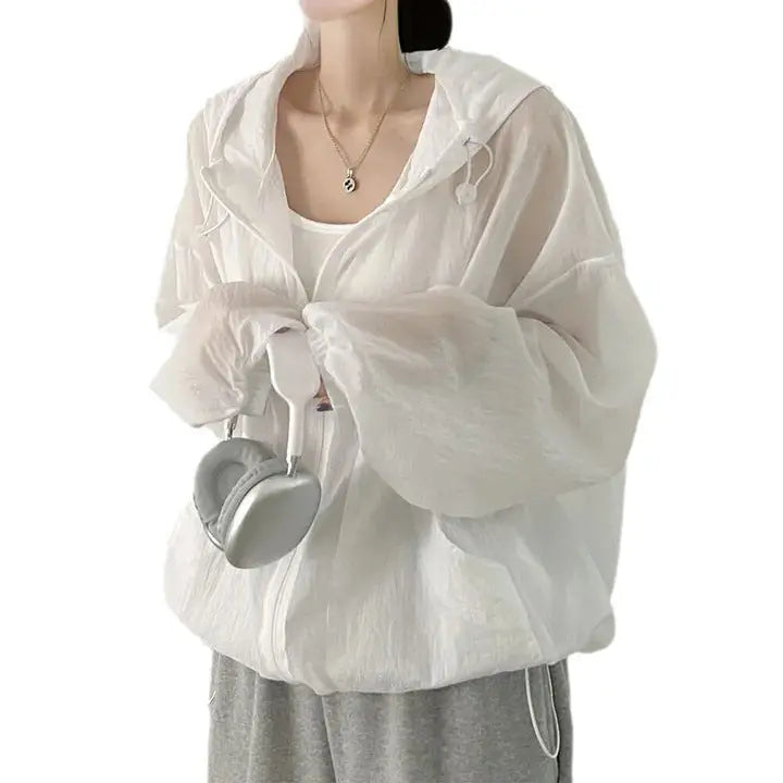 Sun Protection Clothing For Women Summer Spring Thin Breathable Jacket null