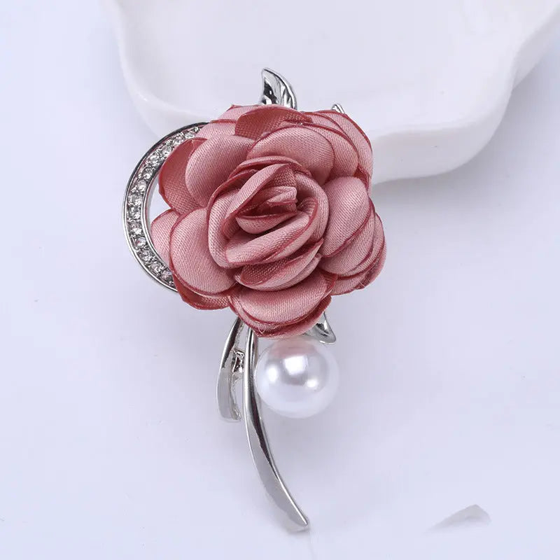 Fashion Clothing Accessories Rose Brooch null