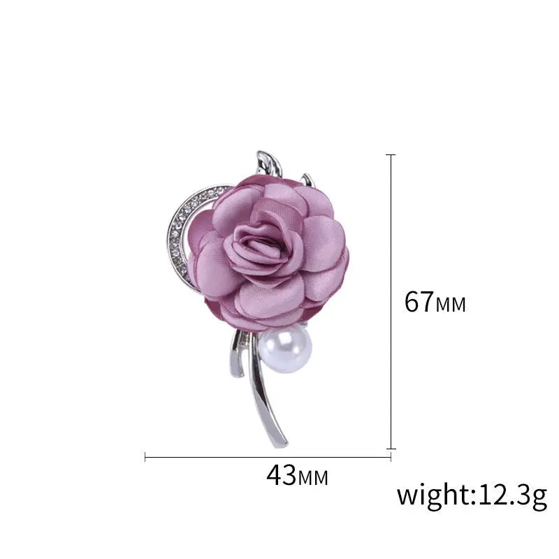 Fashion Clothing Accessories Rose Brooch null