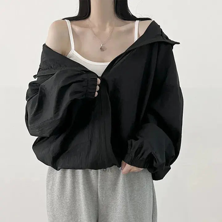 Sun Protection Clothing For Women Summer Spring Thin Breathable Jacket null