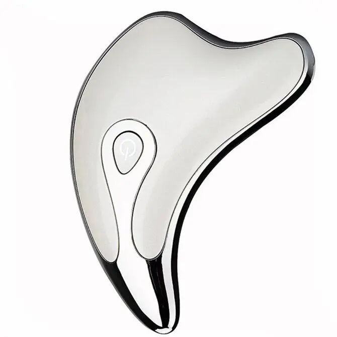 Gua Sha Scraper Facial Massager Face Lifting Slimming LED Light Microcurrent Skin Rejuvenation Electric Body Gouache Massage null