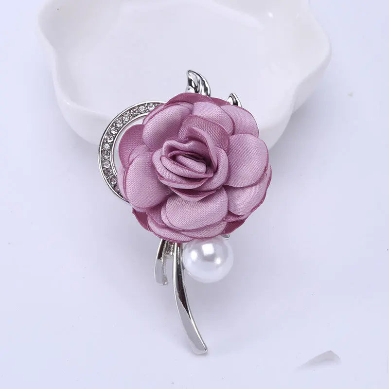 Fashion Clothing Accessories Rose Brooch null