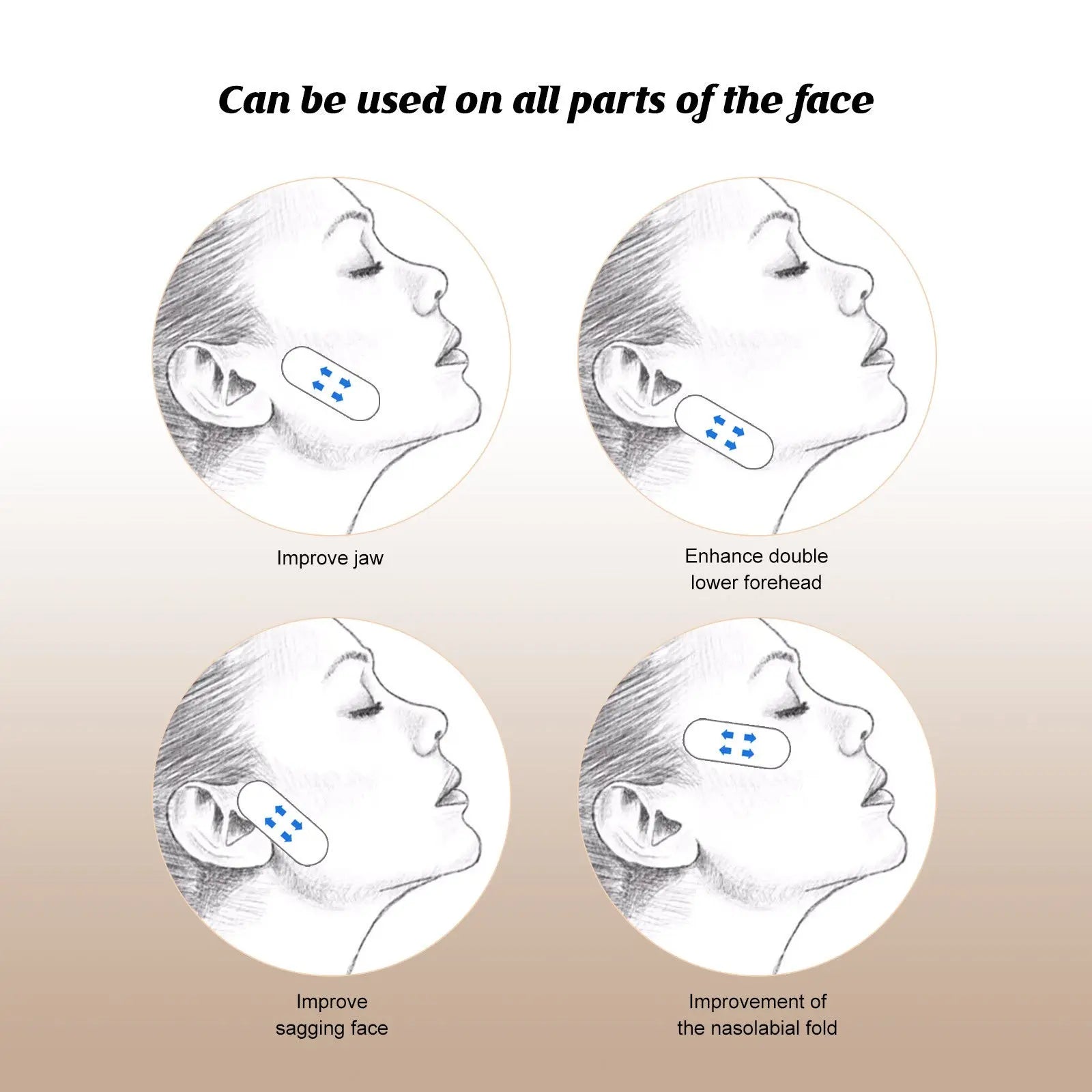 Skin Tightening And Wrinkle Reducing Skincare Patch null