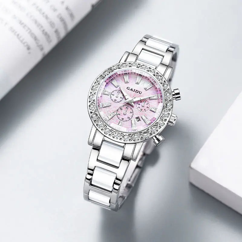 Waterproof Luminous Fritillary Quartz Women's Watch null