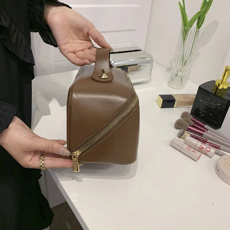 Cosmetic Bag Women's Large Capacity Portable Skincare Storage Bag null