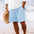 Stripe Print Shorts Summer Fashion Drawstring Sweatpants Casual Clothing For Men