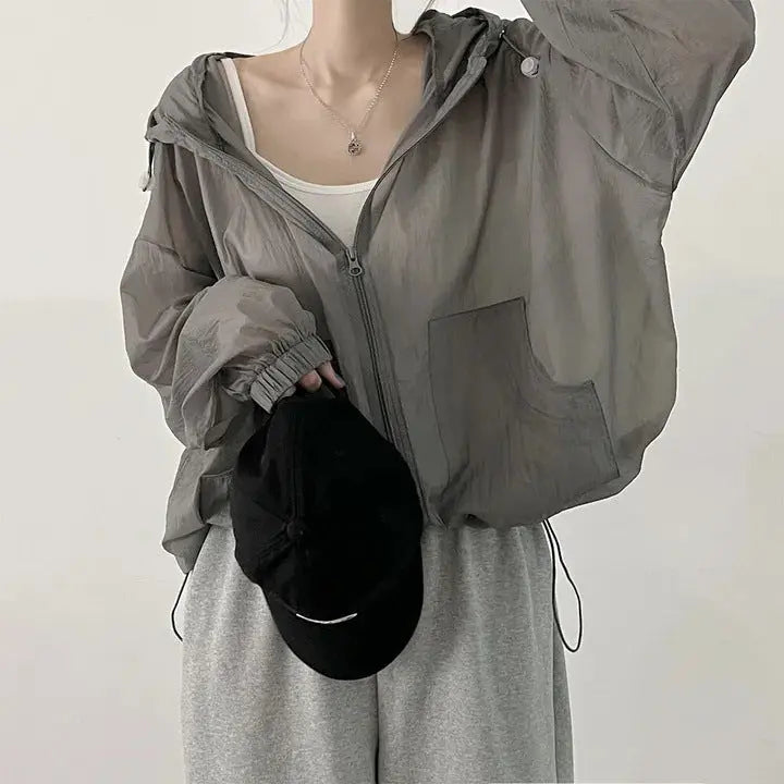 Sun Protection Clothing For Women Summer Spring Thin Breathable Jacket null