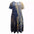 Plus Size Women's Clothing Spring And Summer Print Short Sleeve Dress Women